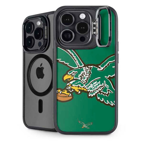 NFL Philadelphia Eagles Retro Logo iPhone 15 Pro Kickstand Case